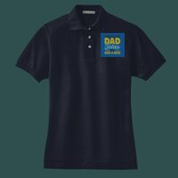 Women's Heavyweight Cotton Pique Polo Thumbnail