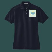 Women's Heavyweight Cotton Pique Polo Thumbnail
