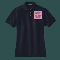 Women's Heavyweight Cotton Pique Polo Thumbnail