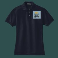 Women's Heavyweight Cotton Pique Polo Thumbnail