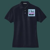 Women's Heavyweight Cotton Pique Polo Thumbnail