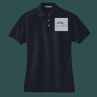 Women's Heavyweight Cotton Pique Polo Thumbnail