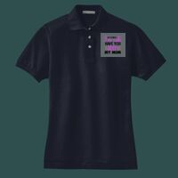 Women's Heavyweight Cotton Pique Polo Thumbnail