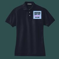 Women's Heavyweight Cotton Pique Polo Thumbnail