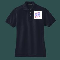 Women's Heavyweight Cotton Pique Polo Thumbnail