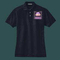 Women's Heavyweight Cotton Pique Polo Thumbnail