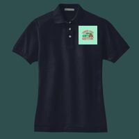 Women's Heavyweight Cotton Pique Polo Thumbnail