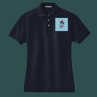 Women's Heavyweight Cotton Pique Polo Thumbnail