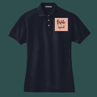Women's Heavyweight Cotton Pique Polo Thumbnail
