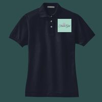 Women's Heavyweight Cotton Pique Polo Thumbnail