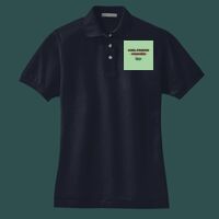 Women's Heavyweight Cotton Pique Polo Thumbnail