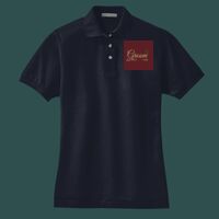 Women's Heavyweight Cotton Pique Polo Thumbnail