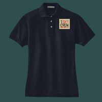 Women's Heavyweight Cotton Pique Polo Thumbnail