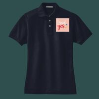 Women's Heavyweight Cotton Pique Polo Thumbnail