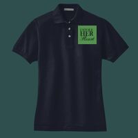 Women's Heavyweight Cotton Pique Polo Thumbnail