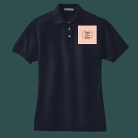 Women's Heavyweight Cotton Pique Polo Thumbnail