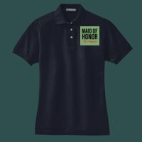 Women's Heavyweight Cotton Pique Polo Thumbnail