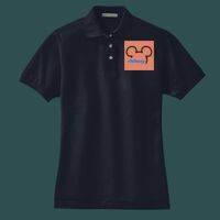 Women's Heavyweight Cotton Pique Polo Thumbnail