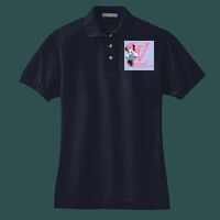 Women's Heavyweight Cotton Pique Polo Thumbnail