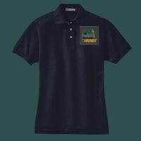 Women's Heavyweight Cotton Pique Polo Thumbnail