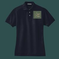 Women's Heavyweight Cotton Pique Polo Thumbnail