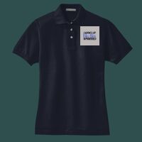 Women's Heavyweight Cotton Pique Polo Thumbnail