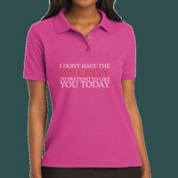 Women's Silk Touch Polo Thumbnail