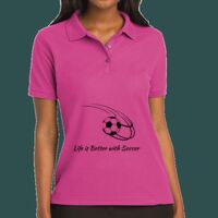 Women's Silk Touch Polo Thumbnail