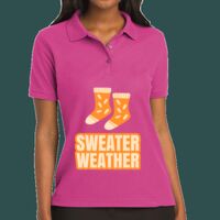 Women's Silk Touch Polo Thumbnail