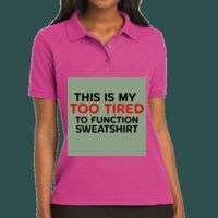 Women's Silk Touch Polo Thumbnail
