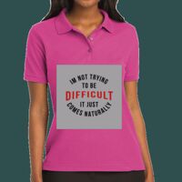 Women's Silk Touch Polo Thumbnail