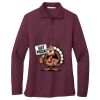 Women's Silk Touch Long Sleeve Polo Thumbnail