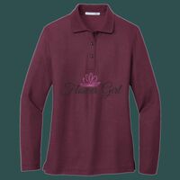 Women's Silk Touch Long Sleeve Polo Thumbnail