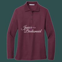 Women's Silk Touch Long Sleeve Polo Thumbnail