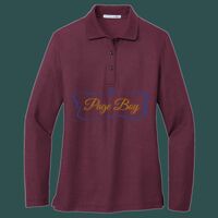 Women's Silk Touch Long Sleeve Polo Thumbnail