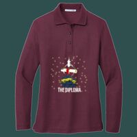 Women's Silk Touch Long Sleeve Polo Thumbnail