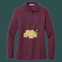 Women's Silk Touch Long Sleeve Polo Thumbnail