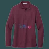 Women's Silk Touch Long Sleeve Polo Thumbnail