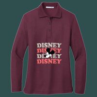 Women's Silk Touch Long Sleeve Polo Thumbnail