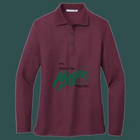 Women's Silk Touch Long Sleeve Polo Thumbnail