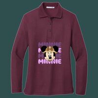 Women's Silk Touch Long Sleeve Polo Thumbnail