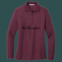 Women's Silk Touch Long Sleeve Polo Thumbnail