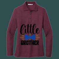 Women's Silk Touch Long Sleeve Polo Thumbnail