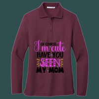 Women's Silk Touch Long Sleeve Polo Thumbnail