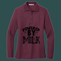 Women's Silk Touch Long Sleeve Polo Thumbnail