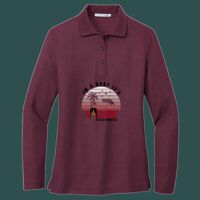 Women's Silk Touch Long Sleeve Polo Thumbnail