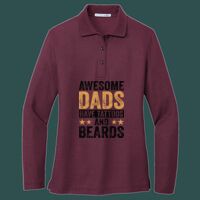 Women's Silk Touch Long Sleeve Polo Thumbnail