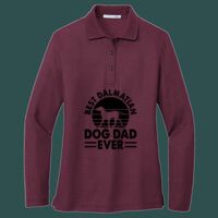 Women's Silk Touch Long Sleeve Polo Thumbnail