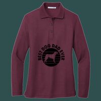 Women's Silk Touch Long Sleeve Polo Thumbnail