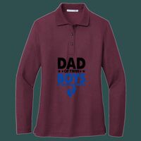 Women's Silk Touch Long Sleeve Polo Thumbnail